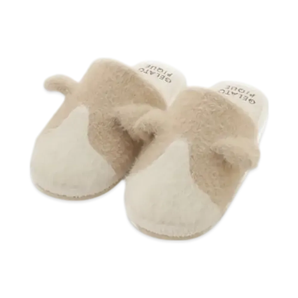GELATO PIQUE Cat Room Shoes "Beige"