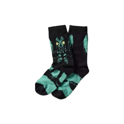 graniph x Ultraman Baltan Alien Full Body Middle Socks "Black"