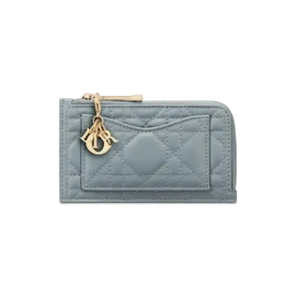 Dior Card Holder "Cloud Blue"