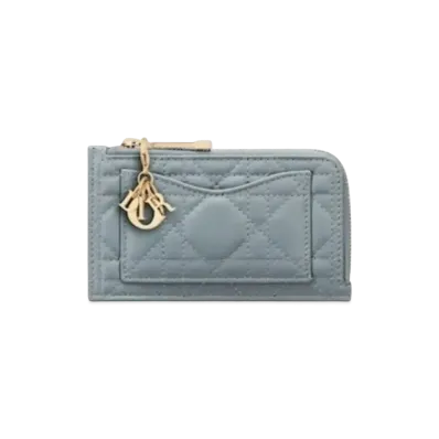 Dior Card Holder "Cloud Blue"