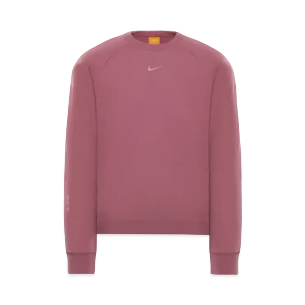 Nike x Drake NOCTA Fleece CS Crew "Desert Berry"