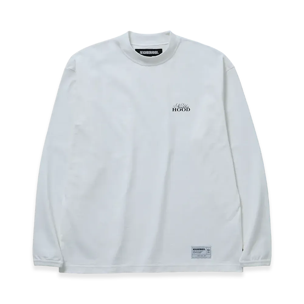 NEIGHBORHOOD Classic Mocneck LS "White"