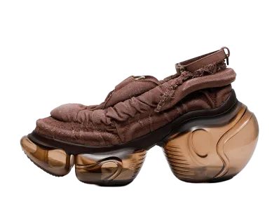 grounds Women's LOOPIE DONUTS "Cooper Rose Denim/Smoky Brown"