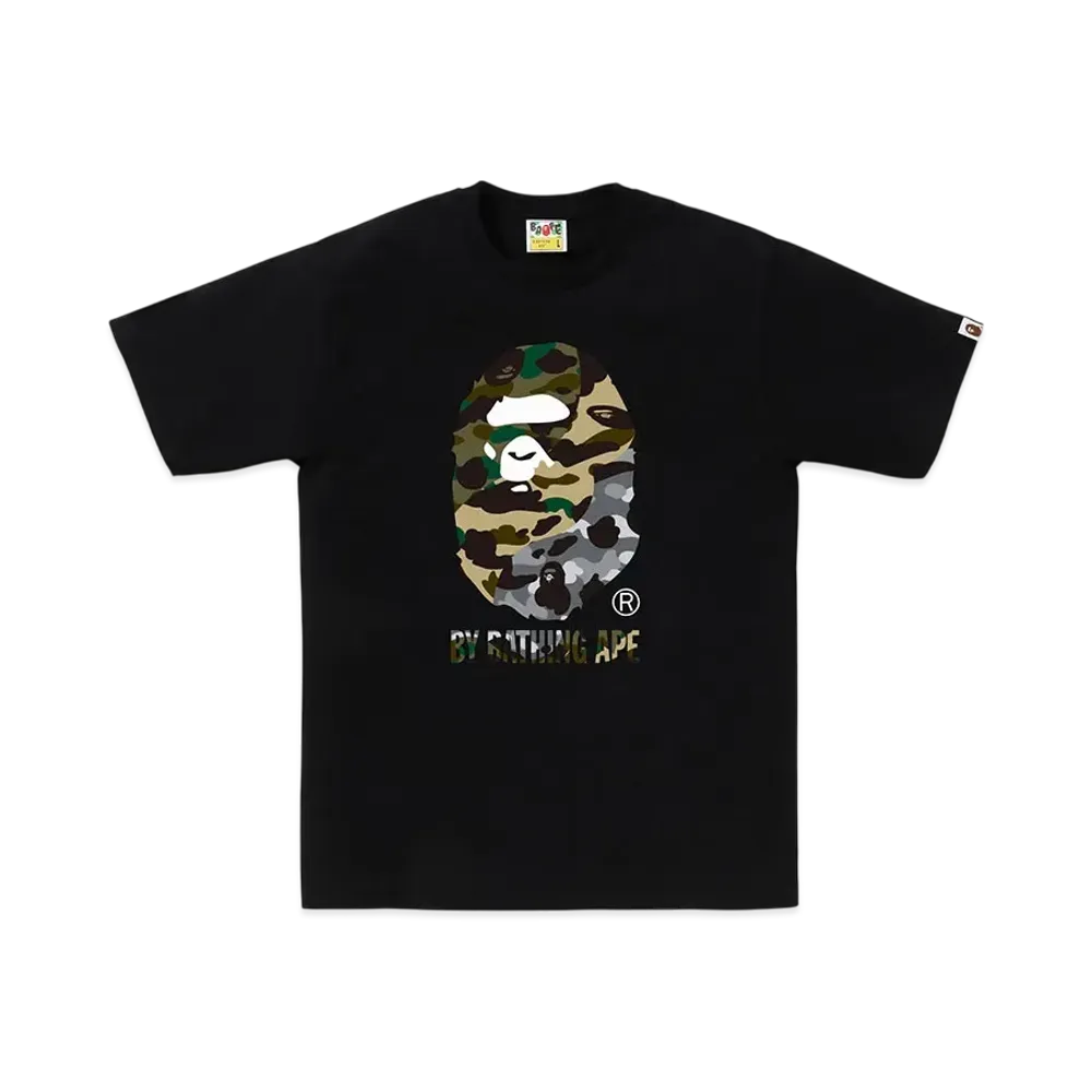 A BATHING APE 1St Camo Crazy By Bathing Ape Tee "Black"