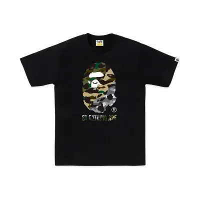 A BATHING APE 1St Camo Crazy By Bathing Ape Tee "Black"