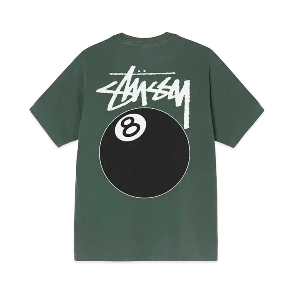 Stussy 8 BALL PIGMENT DYED TEE "Pine"