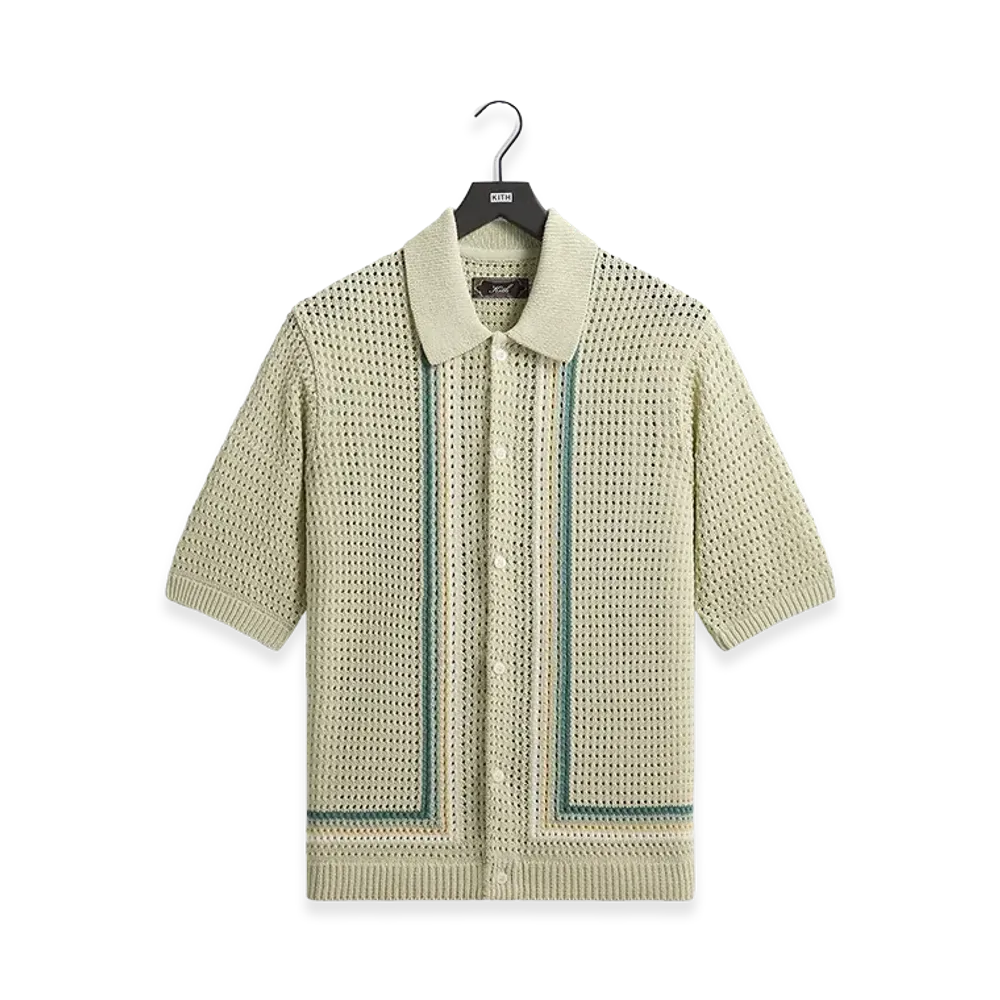 Kith Thompson Crochet Buttondown "Fresh"