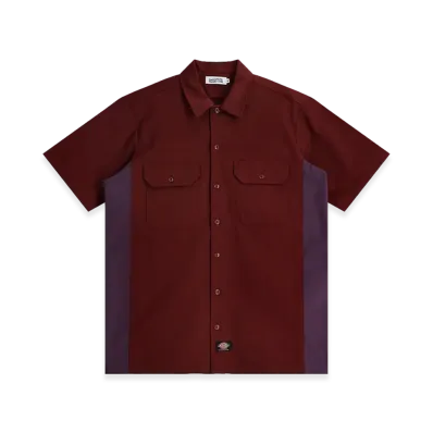 ANTI SOCIAL SOCIAL CLUB x Dickies Work Shirts "Burgundy"