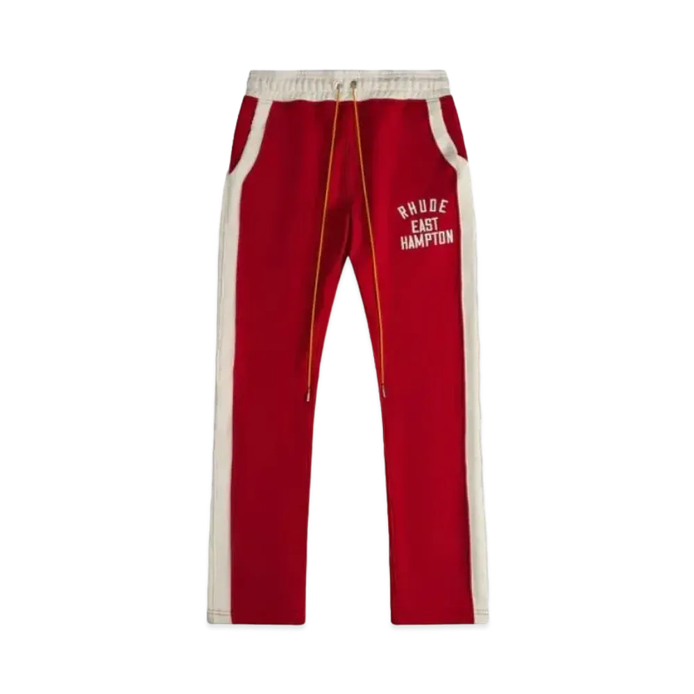 RHUDE East Hampton Sweatpant "Red"