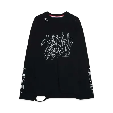 SEVESKIG Vintage L/SL Tee Shirt Ver. "BLACK"