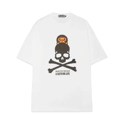 A BATHING APE X MMJ BABY MILO TEE "White"