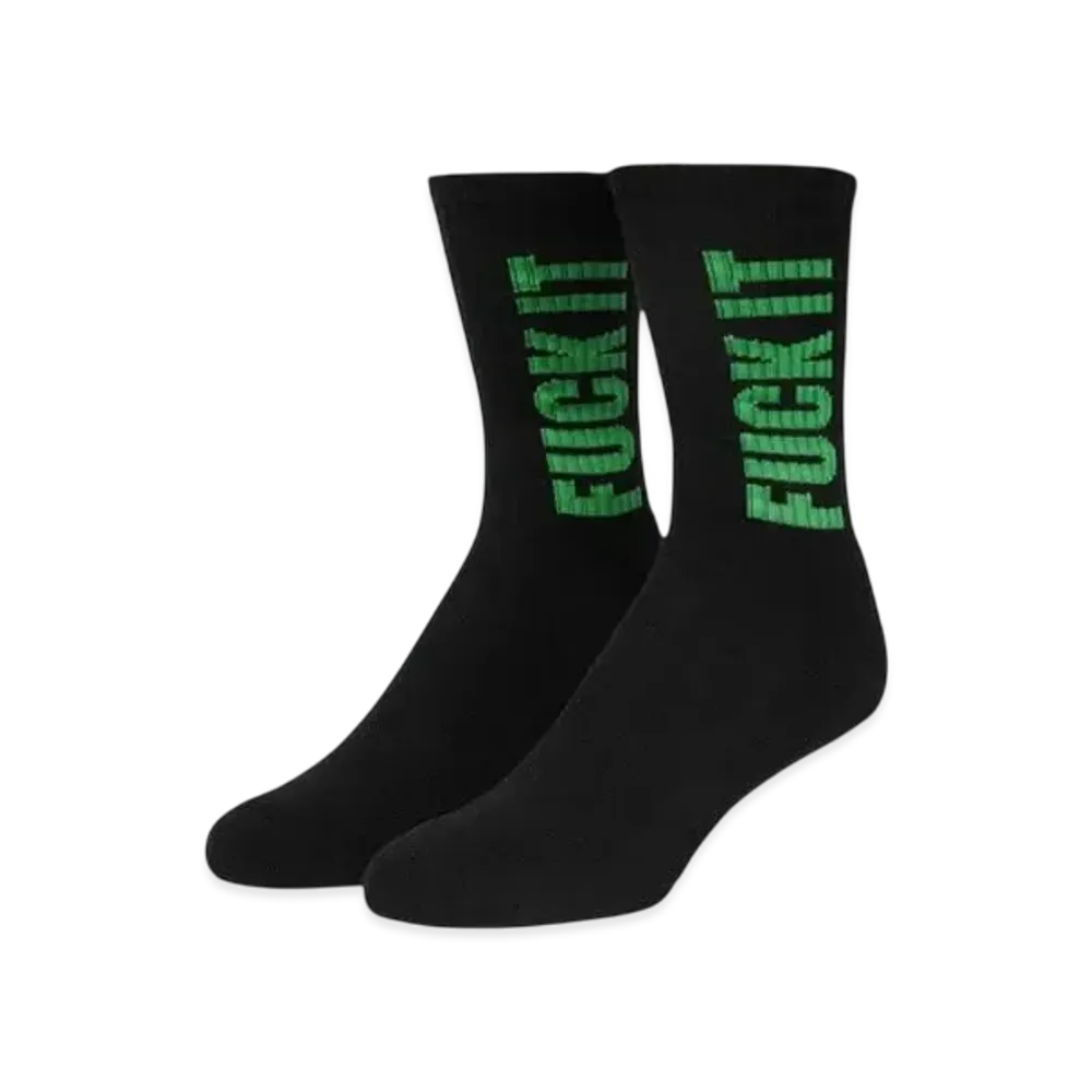 HUF Sidewinder Crew Socks "Black"