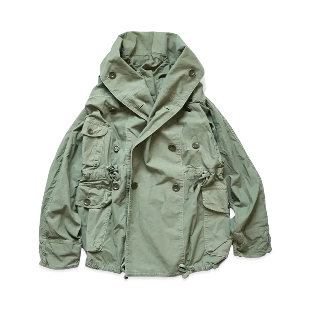 KAPITAL LIPSTOP ARMY RING COAT "Khaki"