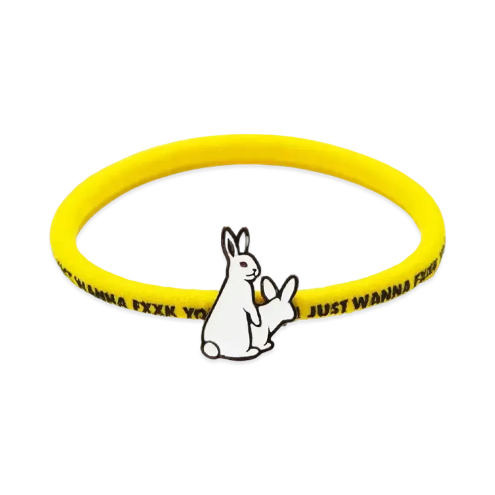 FR2 Fxxking Rabbits Hair Elastic "Yellow"