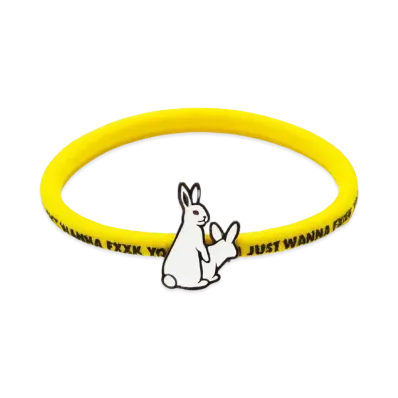 FR2 Fxxking Rabbits Hair Elastic "Yellow"