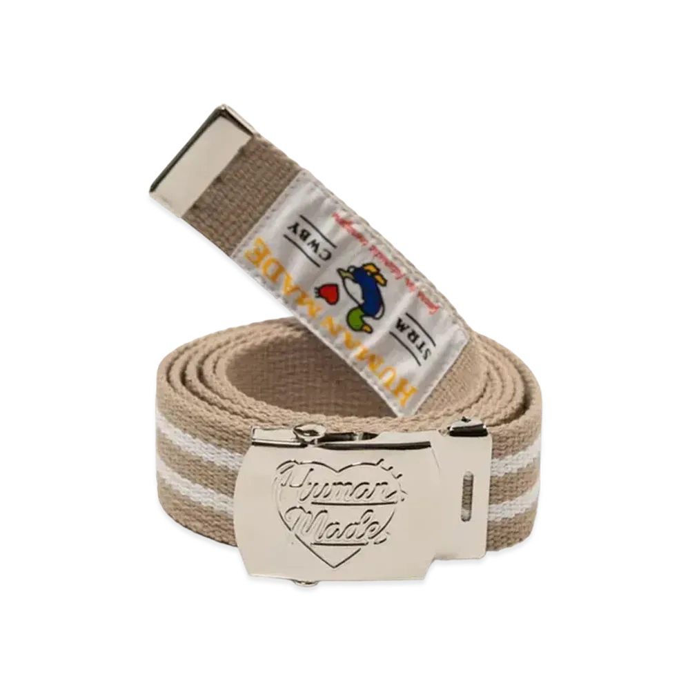 HUMAN MADE Web Belt "Beige"