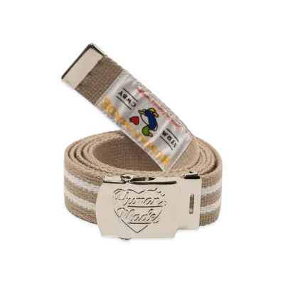 HUMAN MADE Web Belt "Beige"