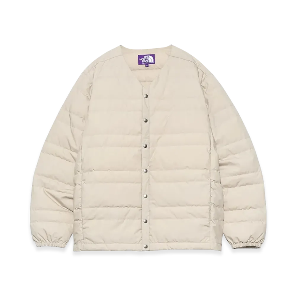 The North Face Purple Label 65/35 Down Cardigan "Stone"