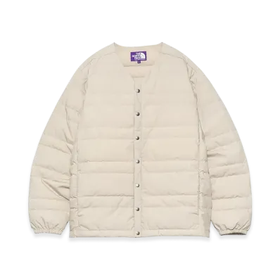 The North Face Purple Label 65/35 Down Cardigan "Stone"
