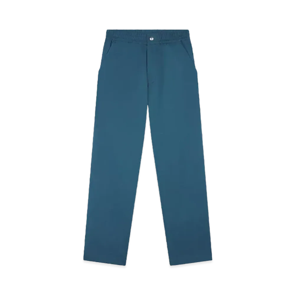 Maison Kitsune Casual Pants "Lake Blue"