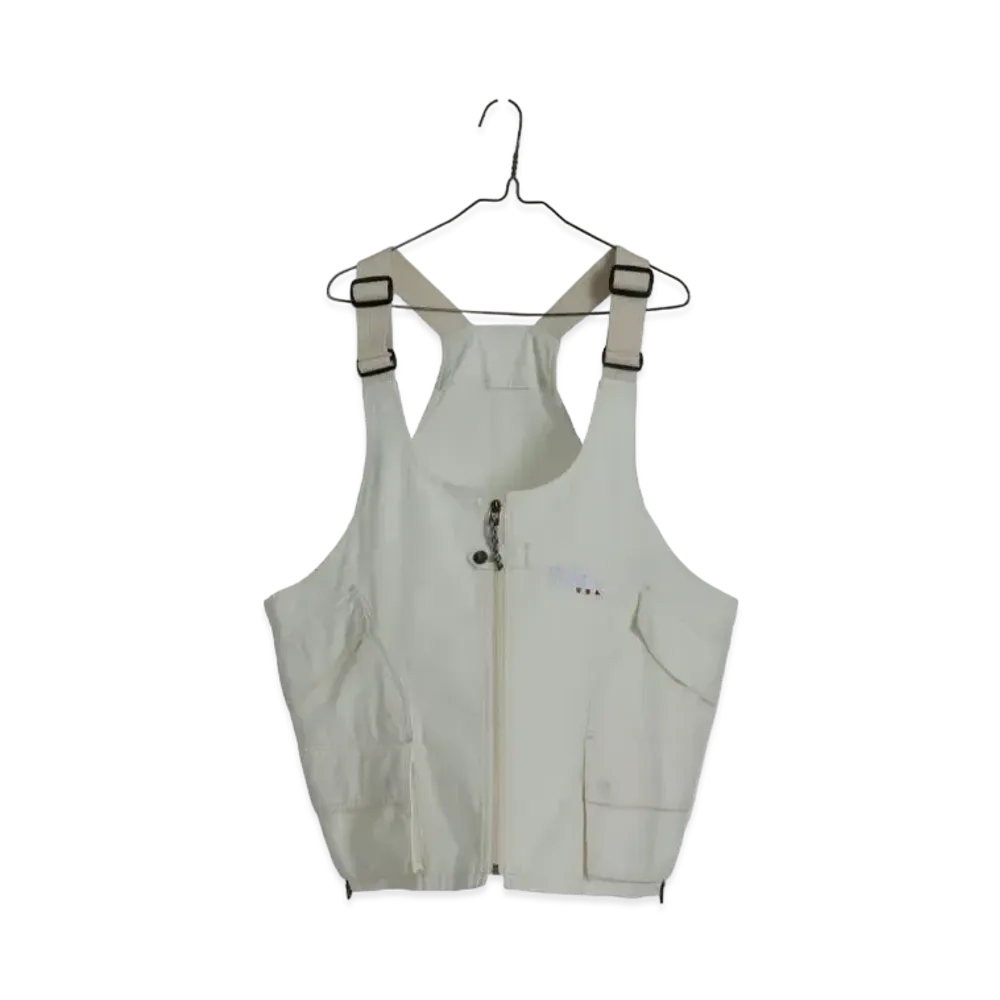 FIRST DOWN RIPSTOP VEST "Off White"