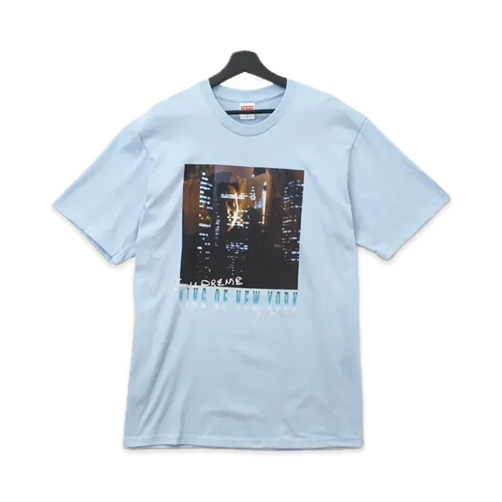 Supreme Christopher Walken King Of New York Tee "Blue"