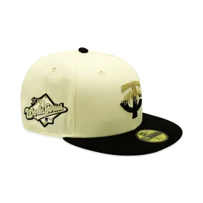 NEW ERA x THE CAP 59Fifty Super Drip Minnesota Twins "Chrome White/Black"