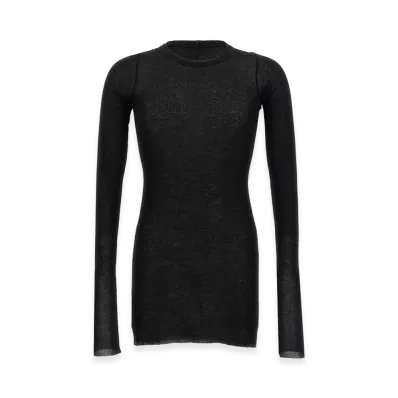 Rick Owens Rib LS T' T-Shirt "Black"