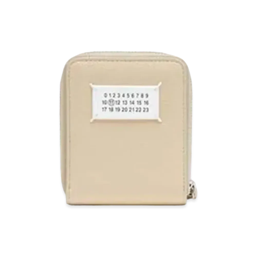 Maison Margiela Zip-Around Wallet "Beige"