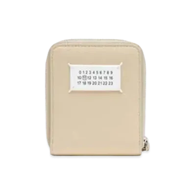 Maison Margiela Zip-Around Wallet "Beige"