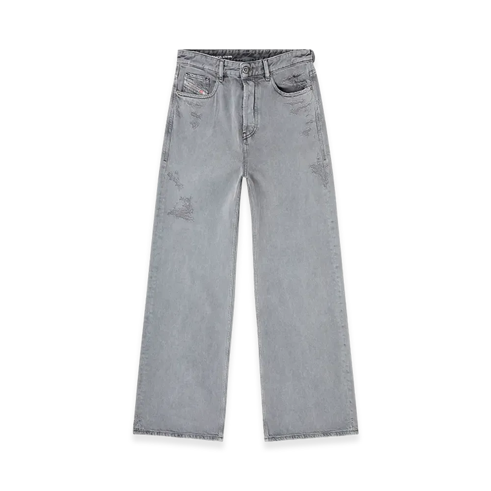 Diesel Relaxed Jeans D-Rise 09n26 Denim Pants "Grey"