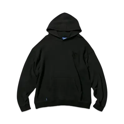 LFYT PIGMENT DYED LF LOGO HOODI "BLACK"