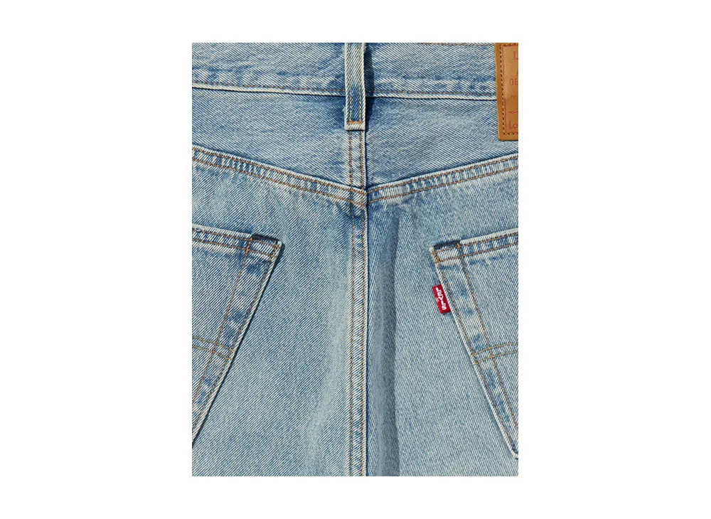 LEVI'S 501 Loose Customized Expansion Baggy Jeans V2 S/D 