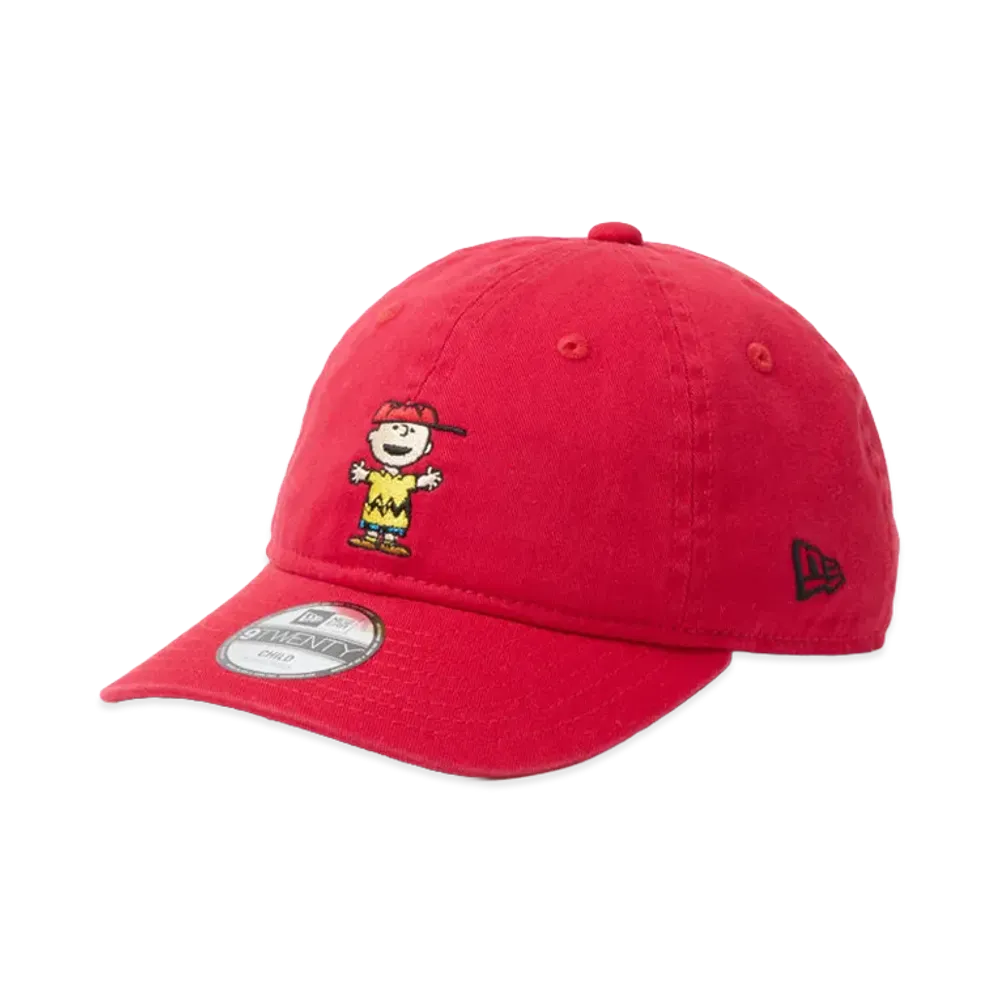 NEW ERA Kids Youth 9Twenty Vintage Peanuts Peanuts Charlie Brown "Scarlet"