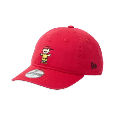 NEW ERA Kids Youth 9Twenty Vintage Peanuts Peanuts Charlie Brown "Scarlet"