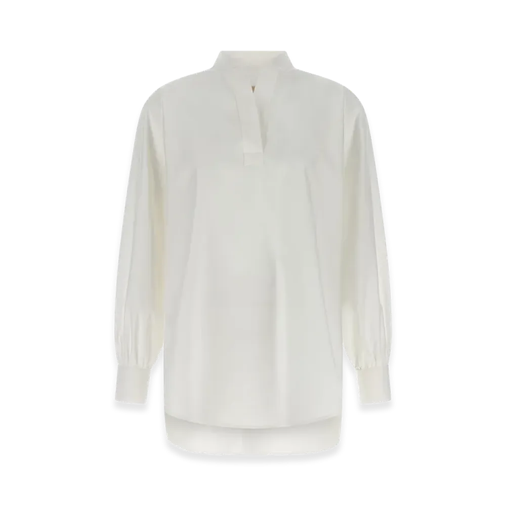 Valentino Women's V Logo Top "White"