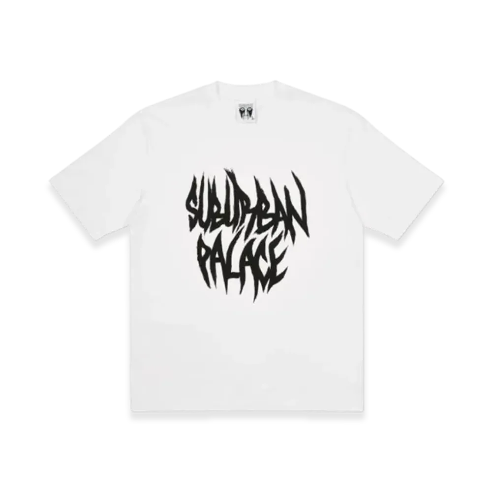 PALACE Suburban Bliss Paintbrush T-Shirt "White"