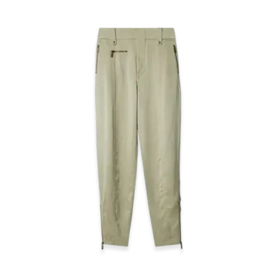 Burberry Lyocell Tailored Trousers "Skylark"