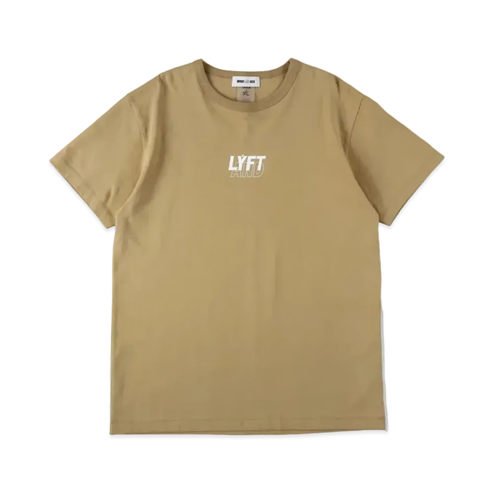 WIND AND SEA x LYFT Stretch Tee "Beige"