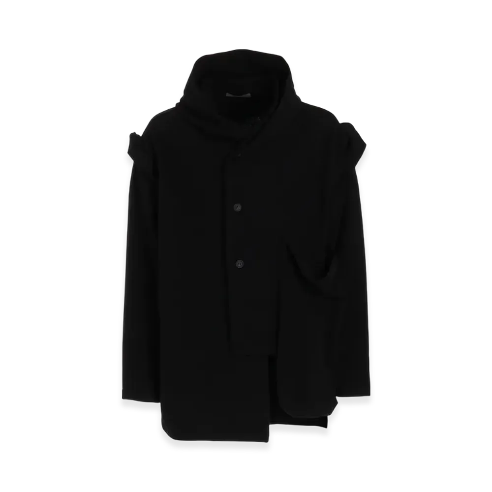 Yohji Yamamoto POUR HOMME Horizontal Decay Big Pocket CD "Black"