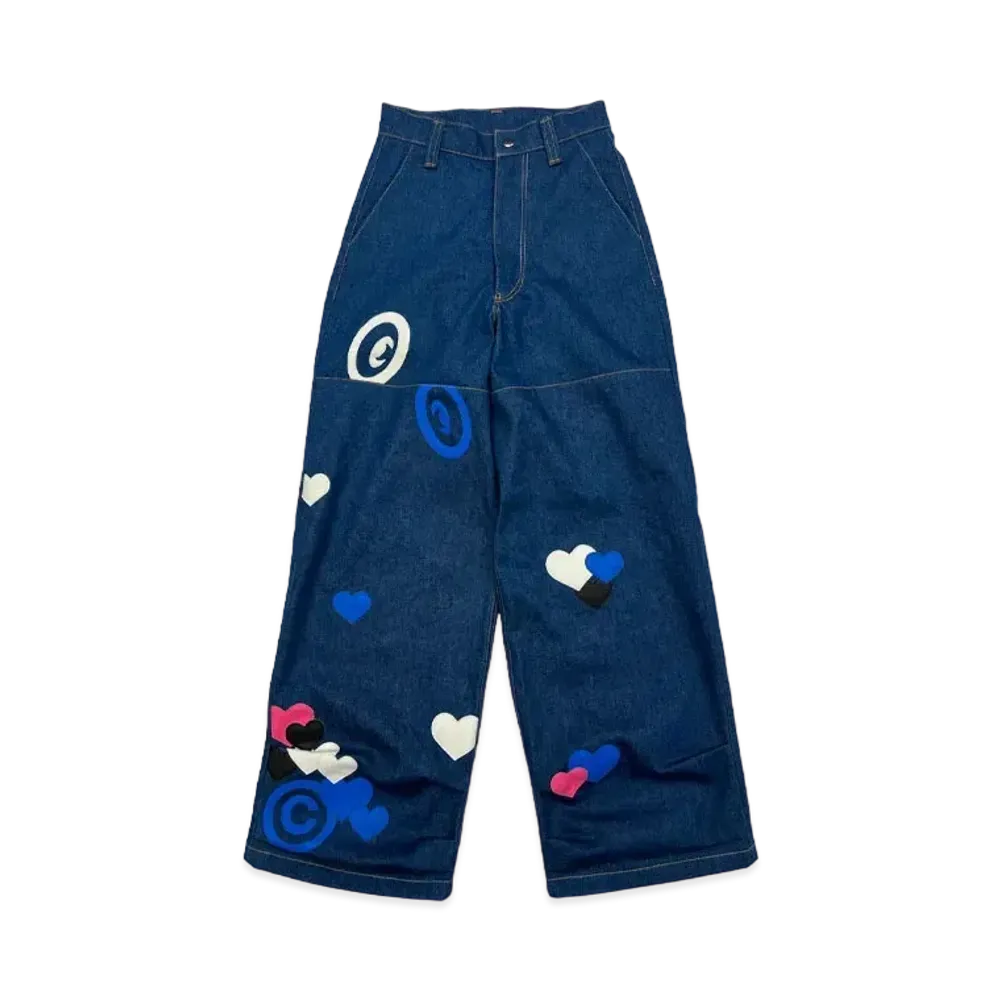 COIN PARKING DELIVERY CPD LOVE Patch Pants #14 "Blue"