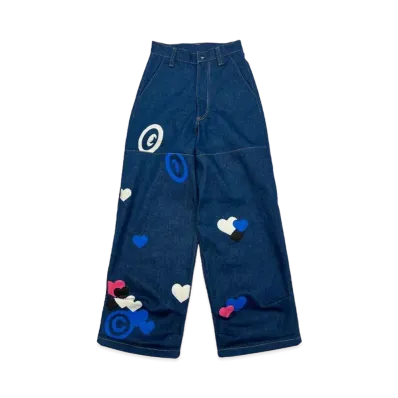 COIN PARKING DELIVERY CPD LOVE Patch Pants #14 "Blue"