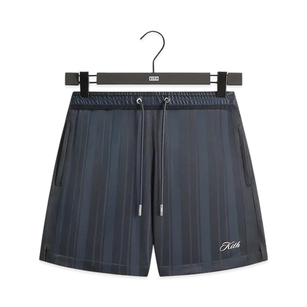 Kith Pinstripe Tricot Active Short "Nocturnal"
