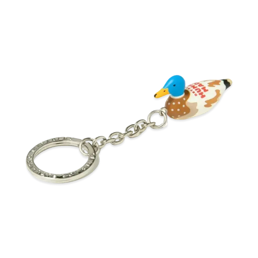 Human Made Duck Keyring "Blue"