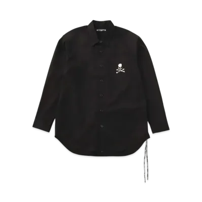 mastermind WORLD Masterseed Satin LS Shirt "Black"