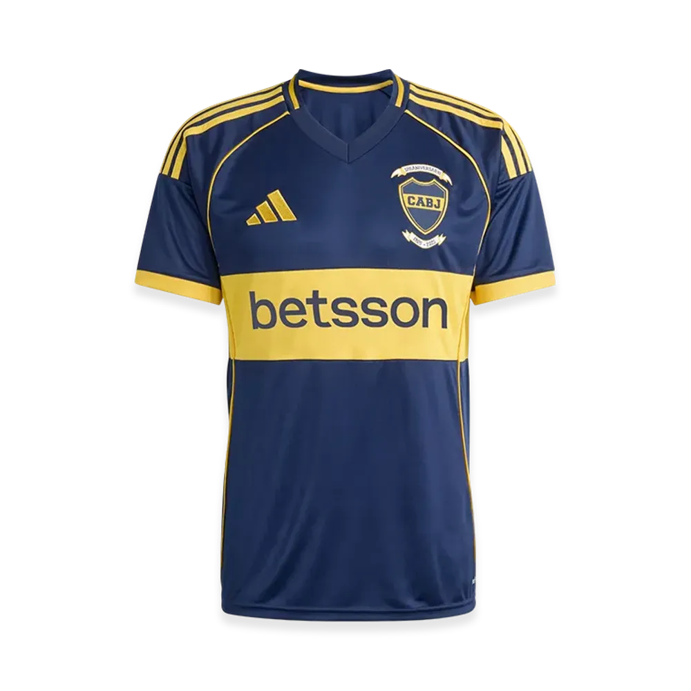 adidas Boca Juniors 25/26 Home Uniform "Night Indigo/Bold Gold"