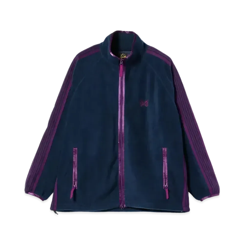 Needles x BEAMS Fleece Track Jacket "Navy/Purple"