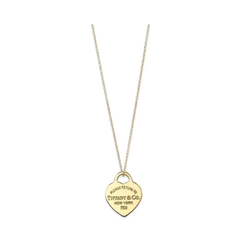 Tiffany & Co. Return to Tiffany Heart Tag Pendant 18K "Gold"