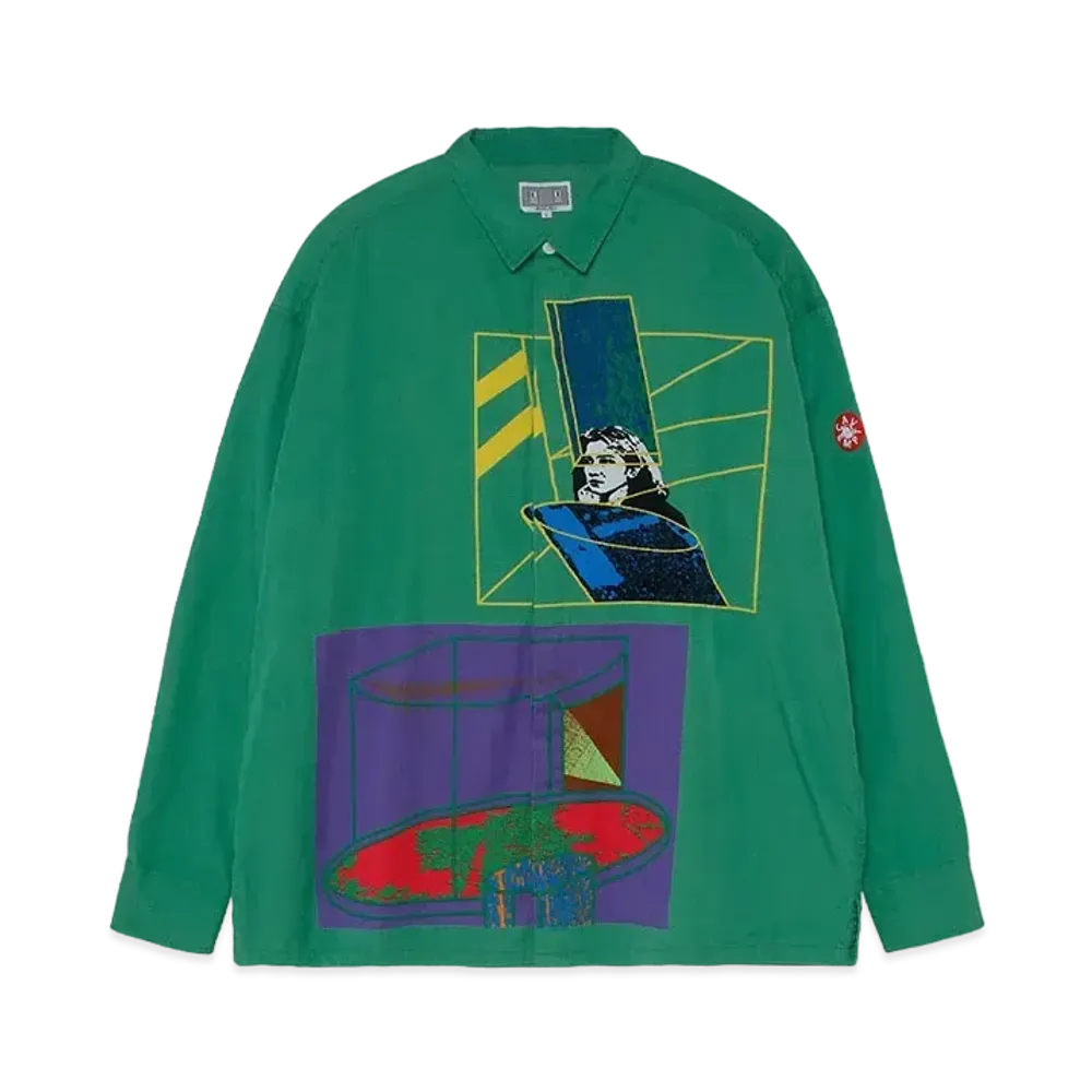 Cav Empt (C.E) AUTHENTICITY BIG SHIRT "Green"