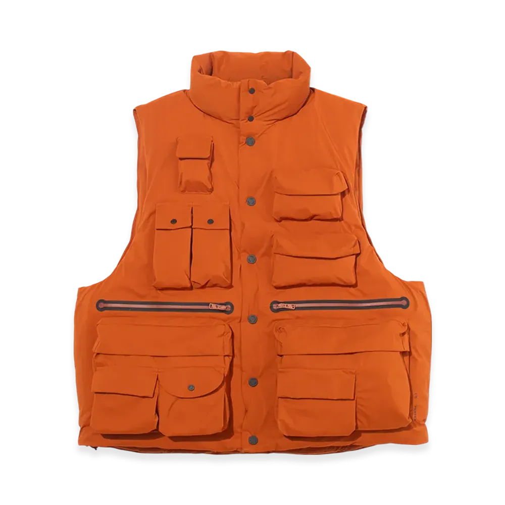 F/CE. Pertex Waterproof Down Vest "Brick"